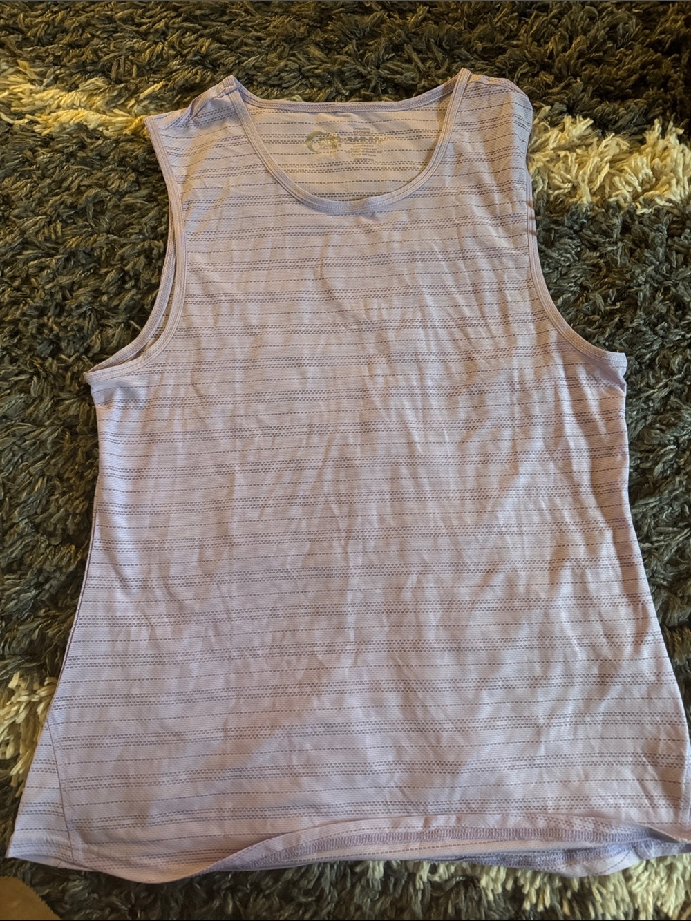 Light Lavender Sleeveless Tank Top